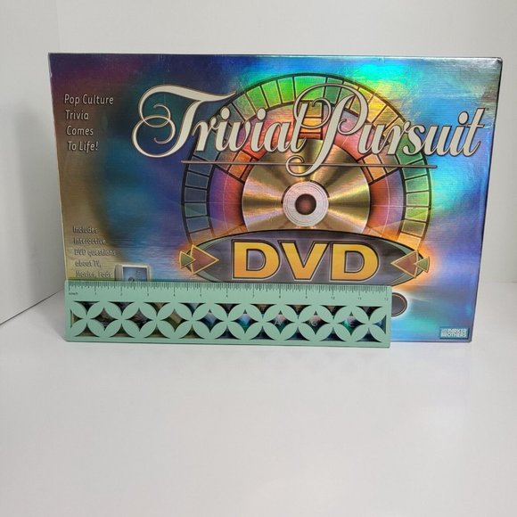 Trivial Pursuit DVD Pop Culture Board Game Parker Brothers 2003 Edition Vintage - Picture 12 of 12